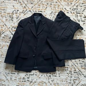 BOYS BLACK SUIT